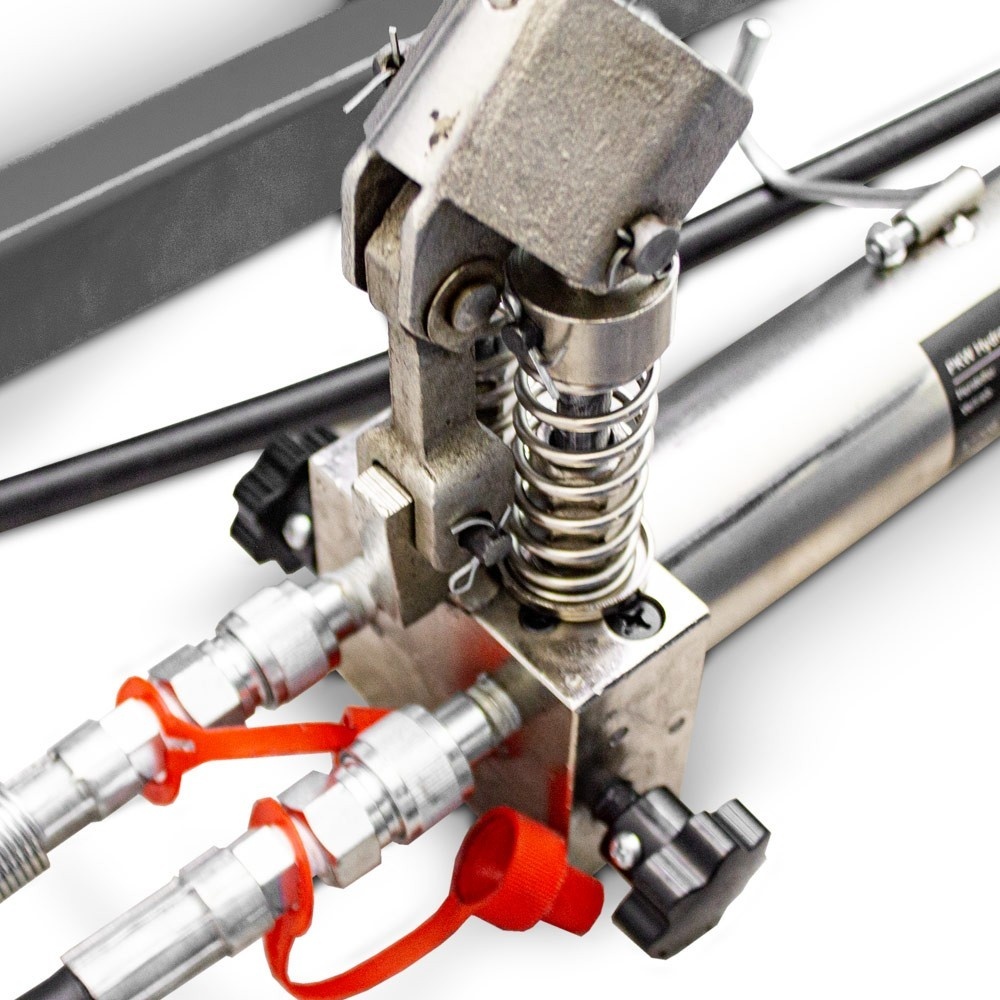Hydraulické nájezdové rampy 1360 kg nastavitelné pro servis automobilů SUV MS18074